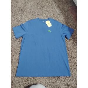 Tommy Bahama T-Shirt Men's Small Blue "Support Your Local Bar" Tiki 🍹 NWT